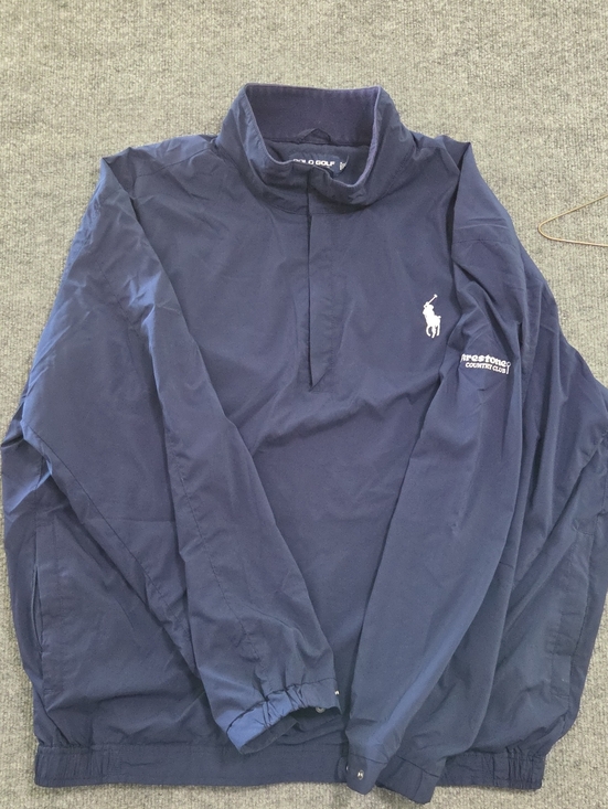 Polo Ralph Lauren Other - Polo by Ralph Lauren Navy Pullover Windbreaker with White Pony